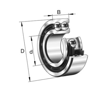 3218-BB-TVH-Angular Contact Ball Bearing